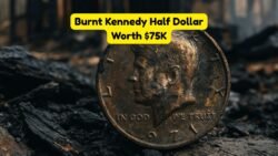 Fire-Damaged Kennedy Half Dollar Sparks Bidding Frenzy, Hits $75,000 Mark