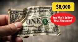 How a Crumpled $1 Bill That Survived the Washing Machine Turned Into an $8,000 Collector’s Prize