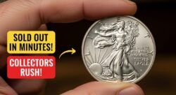 U.S. Mint’s 2025 Laser‑Engraved Silver Eagle Sells Out in Minutes – Collectors Rush to Secure Rare Coin!